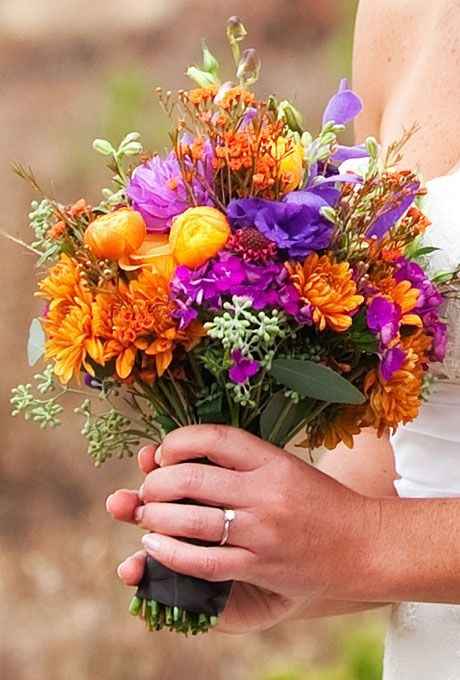 Ramos de flores silvestres