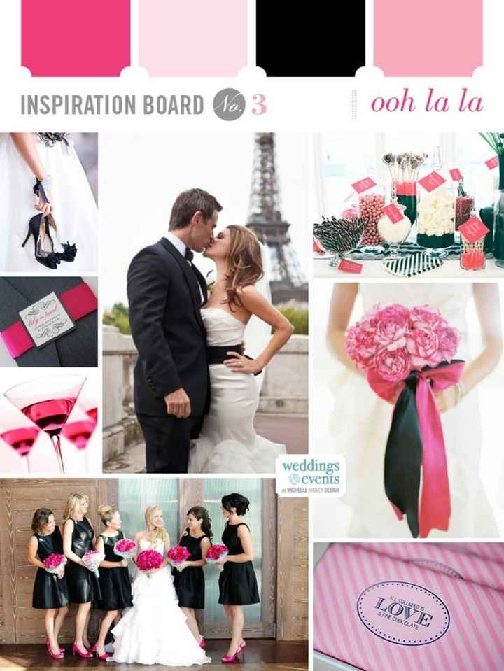 Preto / Fushia