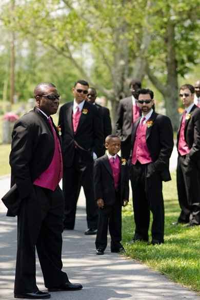 Preto / Fushia