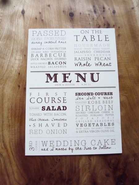 Menus