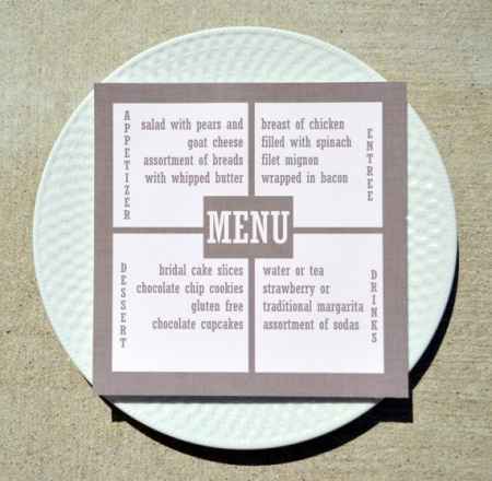 Menus