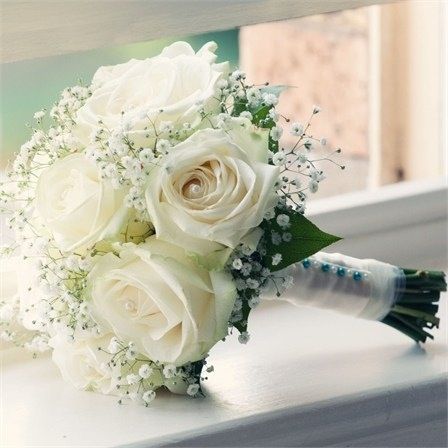 Bouquet Verde/Branco