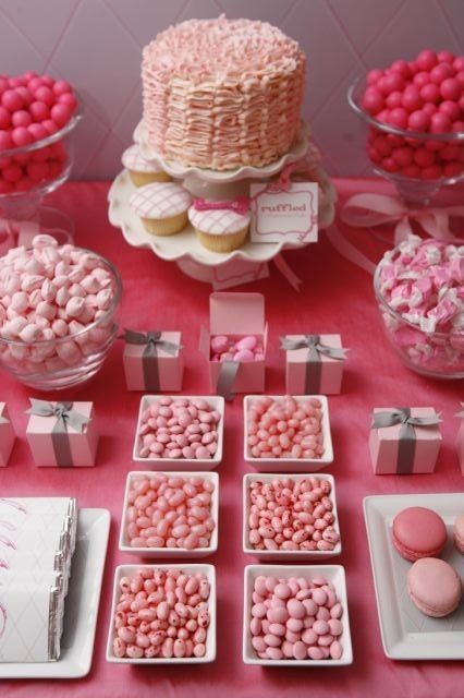 Tema: Doces Cor: Rosa
