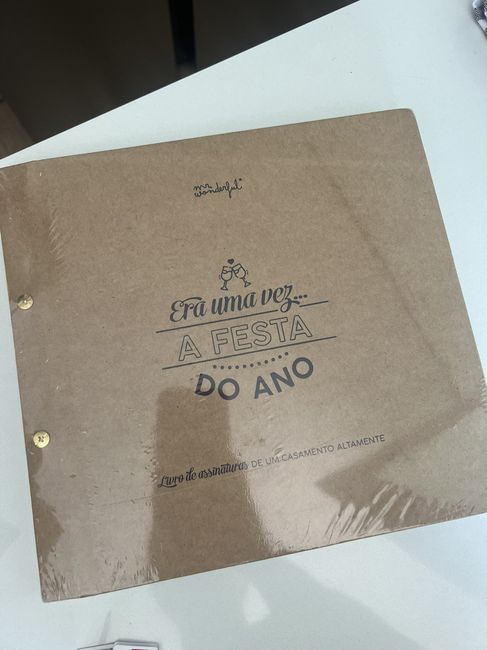 o meu Porta Alianças + Livro de Honra 5