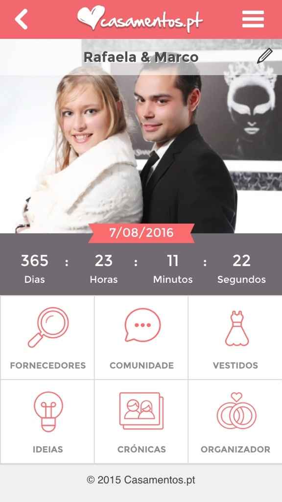 Falta 1 ano para o meu casamento - 1