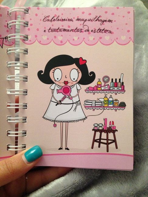 Agenda noiva :) presente aniversário - 3