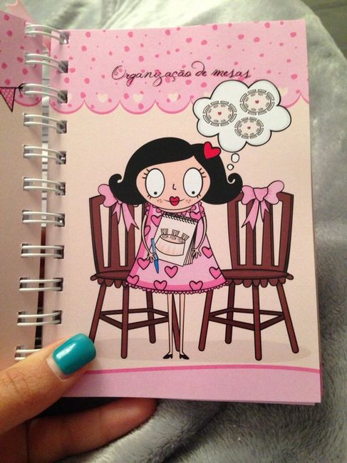 Agenda noiva :) presente aniversário - 8