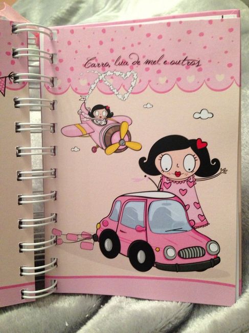 Agenda noiva :) presente aniversário - 12