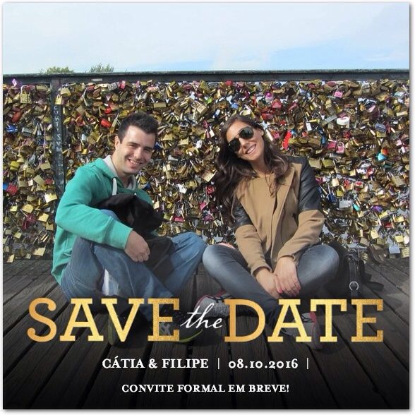 Save the date! fazer ou não fazer!? - 1