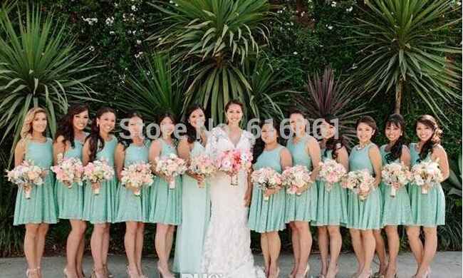 Reviravolta vestido damas de honor - 1