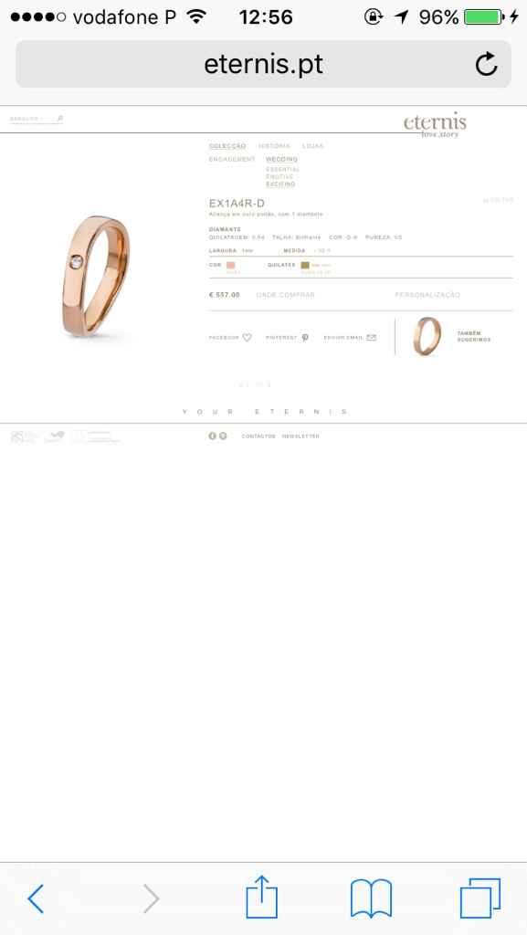 Alianças...onde comprar? - 1