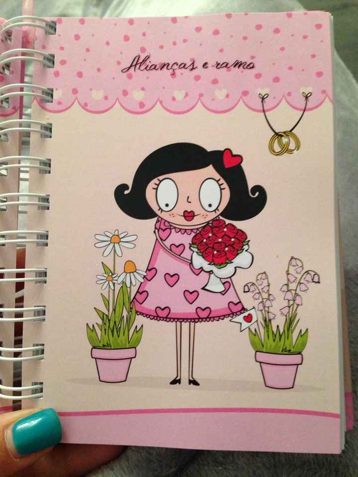 Agenda noiva :) presente aniversário - 4