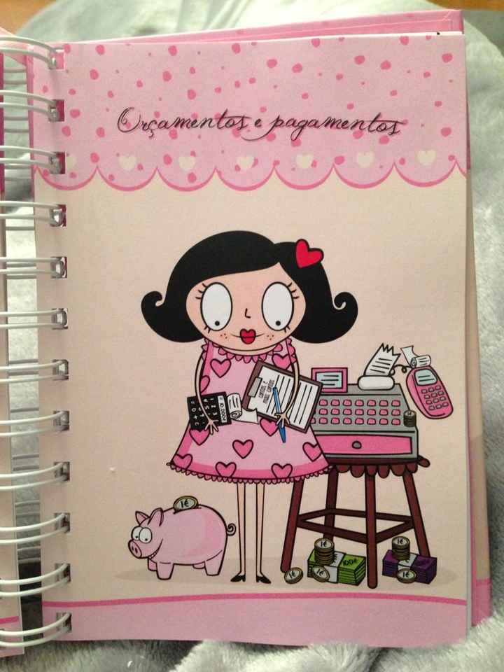 Agenda noiva :) presente aniversário - 11