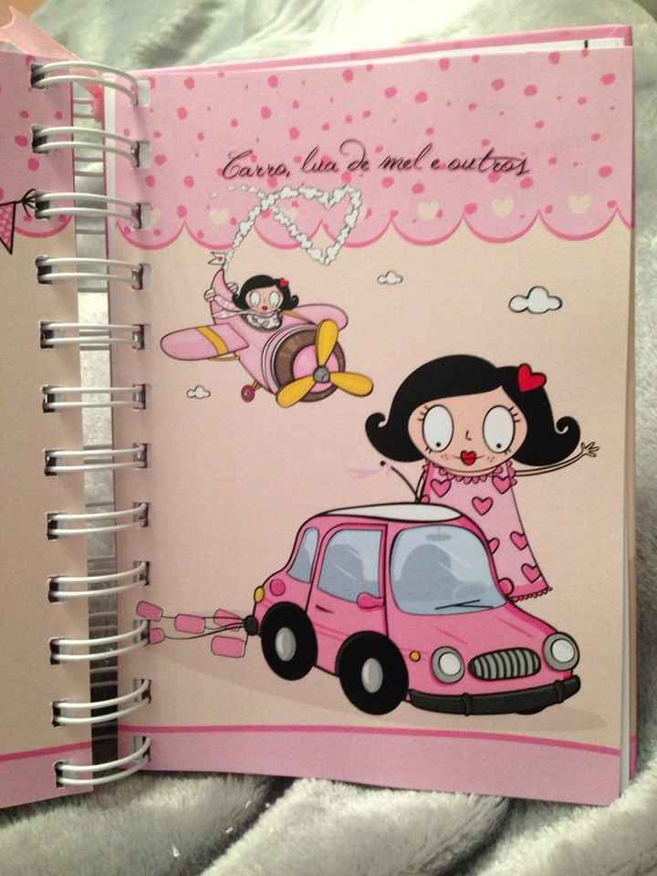 Agenda noiva :) presente aniversário - 12