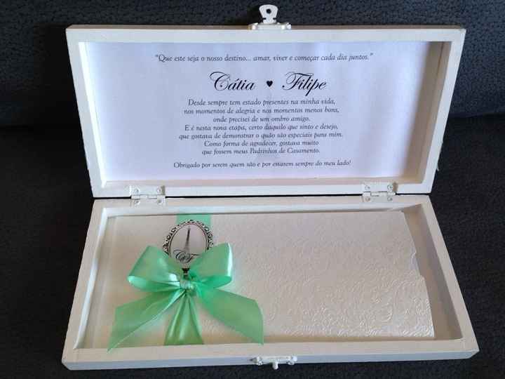 Convite à madrinha - 2