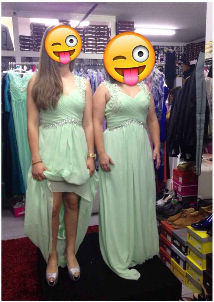 Dress bridesmaid - check - 2