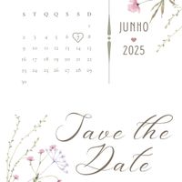 Convite e Save the date - 2