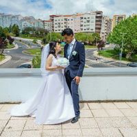 Tela com Foto do Casamento - 1
