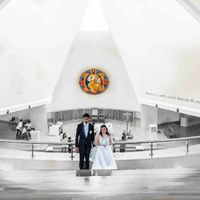 Tela com Foto do Casamento - 2