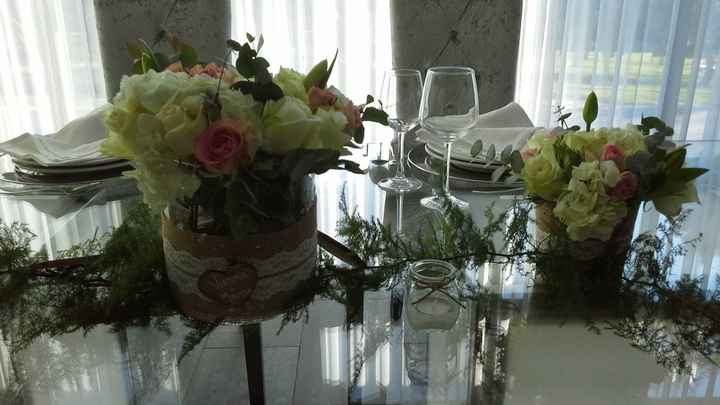 Decoração das mesas 4