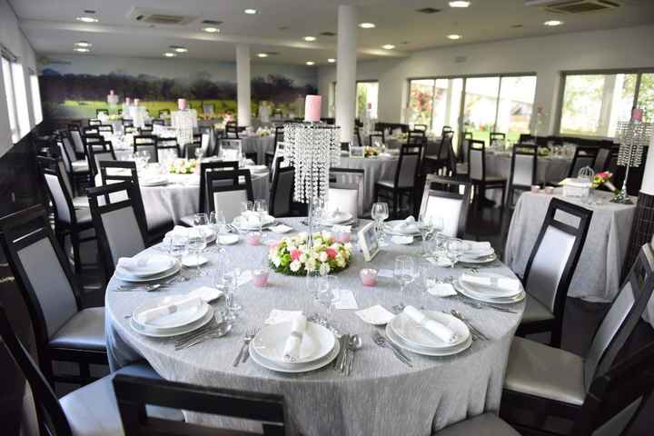Decoração das mesas 6