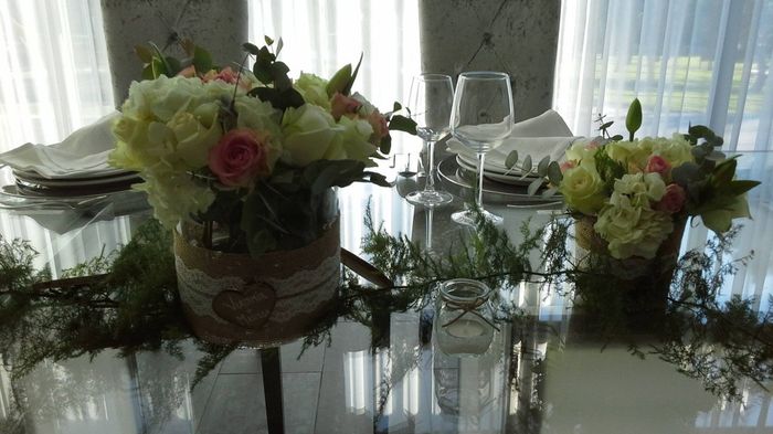 Decoração das mesas 4