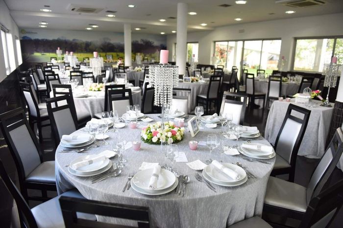 Decoração das mesas 6