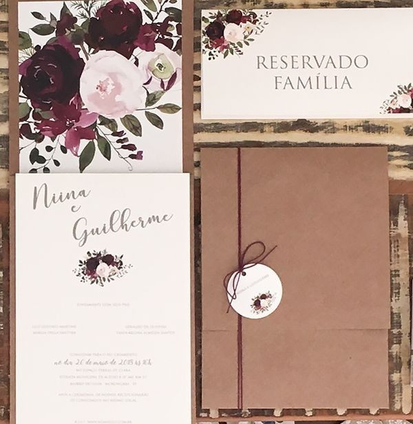 Convites de casamento 5