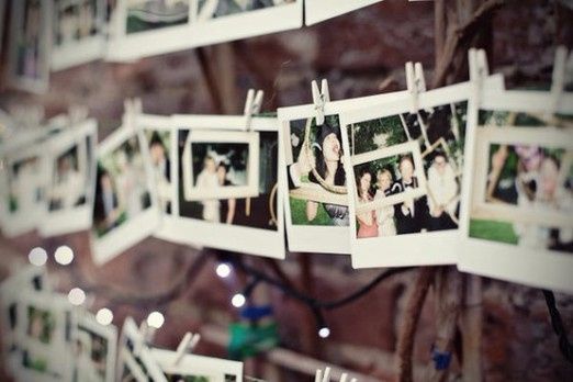 Painel com fotos