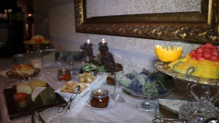 Mesa das sobremesas