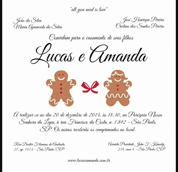Casamento natalício! - 12