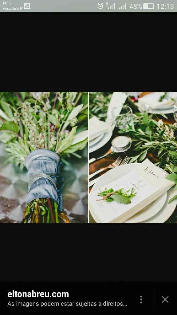 E um casamento com... ervas aromáticas? - 14