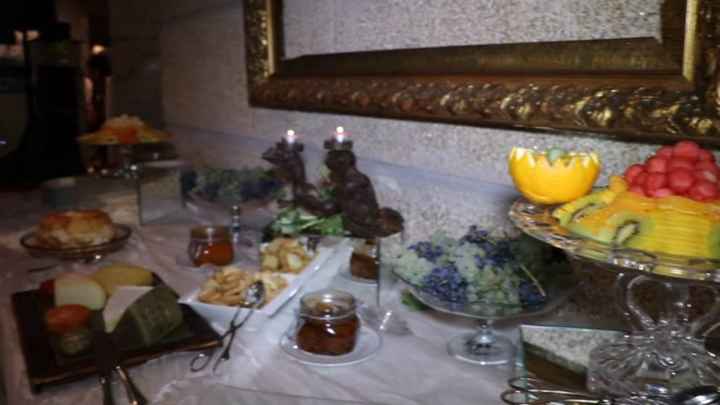 Mesa das sobremesas