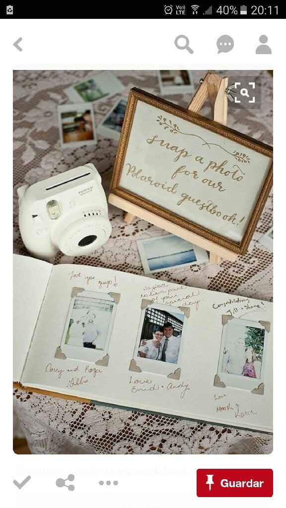 Guests book + polaroide... opinioes - 1