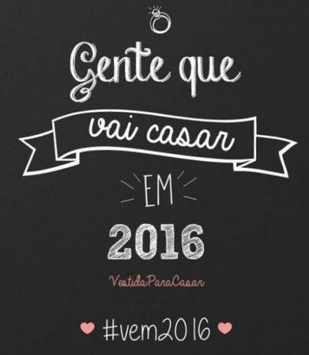 Casar em 2016 