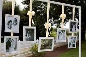 painel com fotografias