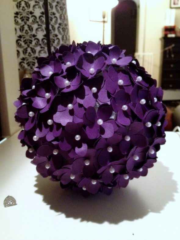 bola de flores