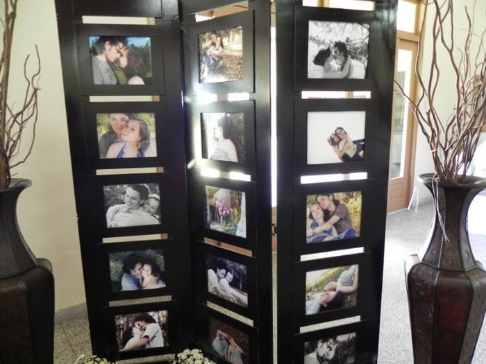 Painel de fotografias