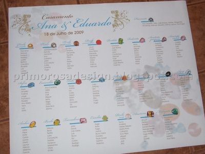 Seating plan