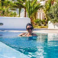 Piscina do hotel