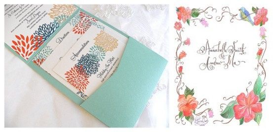 O. Convites Florais Inspirações