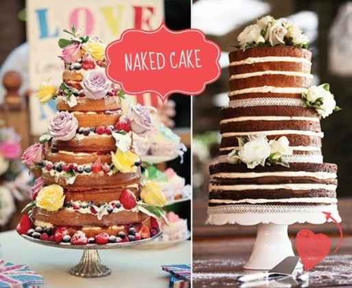 2. Naked Cake