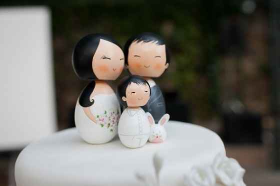 Topo de Bolo Baptizado + Casamento 
