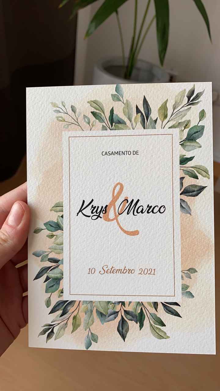 3 convites de casamento: escolhe um! - 2