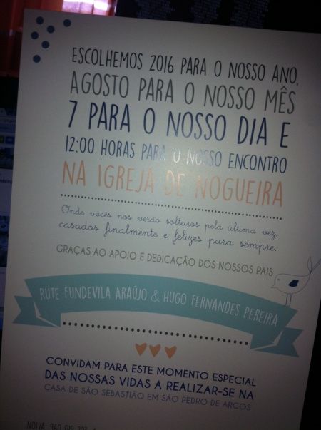 Convites - feitos - 2