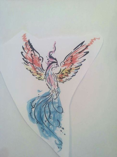 Noiva com nova tatto - 2