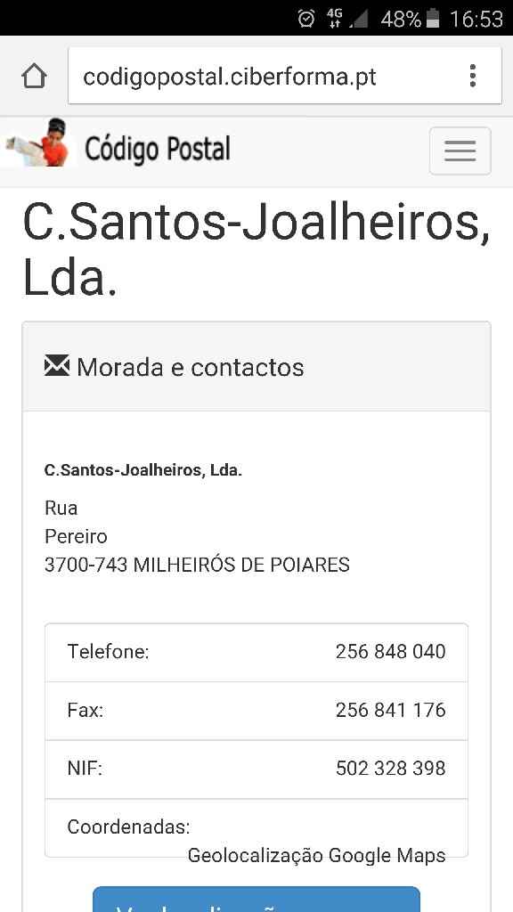 Alianças, check!! - 1