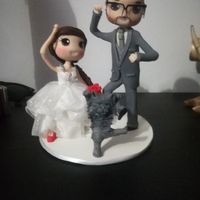 5 cake toppers para incluírem as vossas mascotas 🐶🐱 - 1