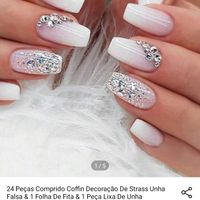 As tuas unhas de noiva vão ter brilhos? - 1