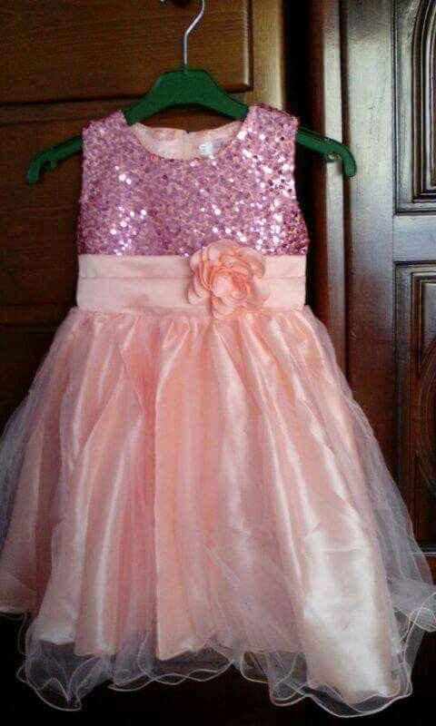 Vestido menina das flores - 1